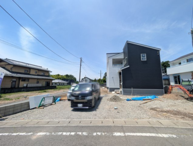 【前面道路含む現地写真】 | リーブルガーデン.S高崎市箕郷町西明屋ー①