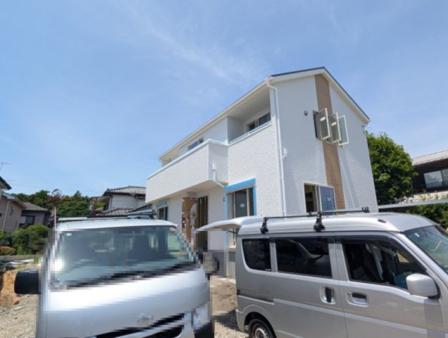 【前面道路含む現地写真】 | リーブルガーデン.S高崎市箕郷町西明屋ー①