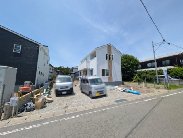 【前面道路含む現地写真】 | リーブルガーデン.S高崎市箕郷町西明屋ー①