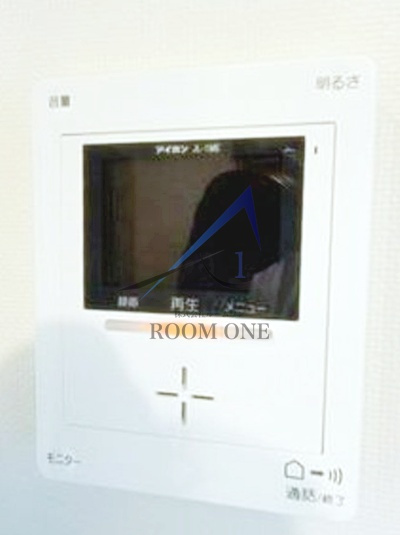 DoMA赤羽のセキュリティ|モニター付きインターホンです。
