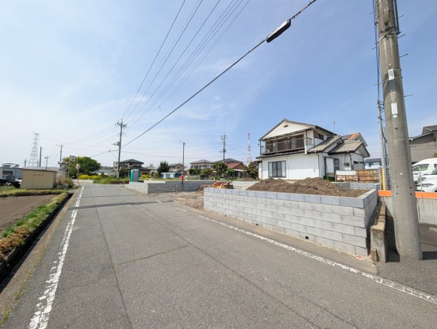 【前面道路含む現地写真】 | クレイドルガーデン高崎市足門町第8ー①