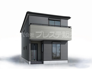 【完成予想図】 | 建物完成イメージ／ご内覧いただけるモデルハウスもあります♪※現地に係員は常駐しておりません。