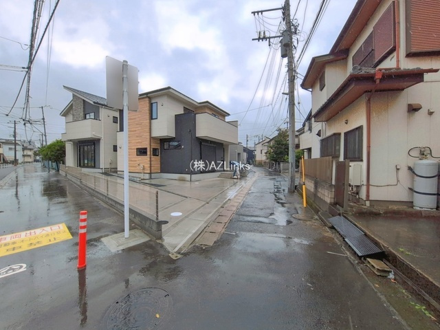 千葉市中央区寒川町5期の前面道路含む現地写真