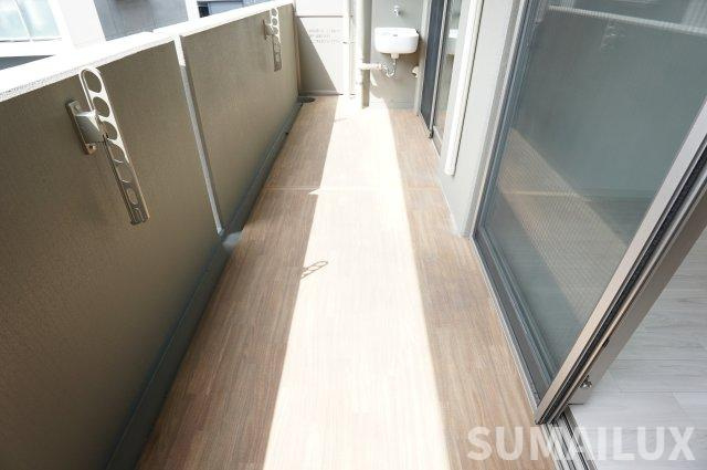熊本市中央区九品寺５丁目の賃貸マンションのバルコニー