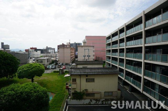 熊本市中央区九品寺５丁目の賃貸マンションの展望