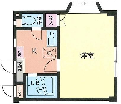 【間取り】 | 八木コーポ2（八木コーポⅡ）