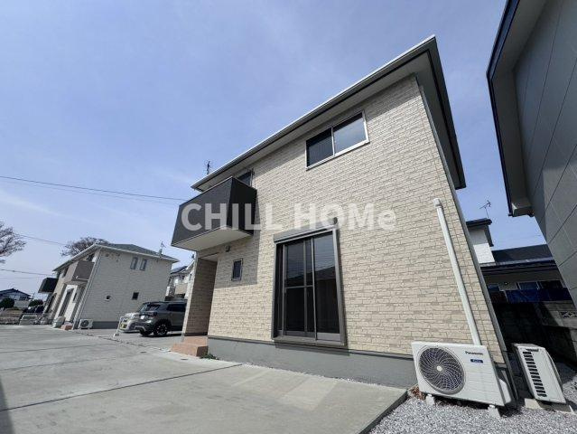前橋市大友町３丁目の一戸建ての外観|当社、チルホームのHPもご覧ください(^^)/物件情報多数♪