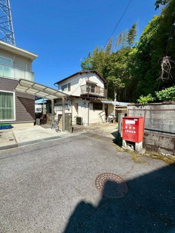 野洲市永原　建築条件無し売土地の外観