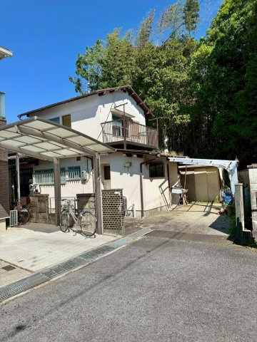 野洲市永原　建築条件無し売土地の外観