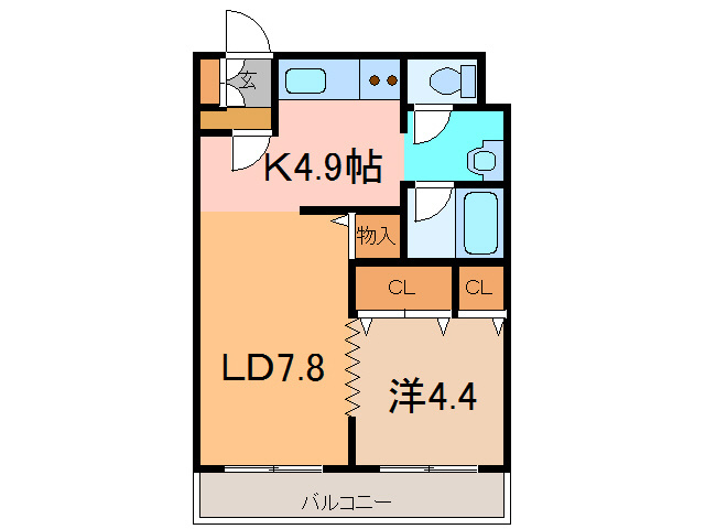 メゾンシェリールの間取り