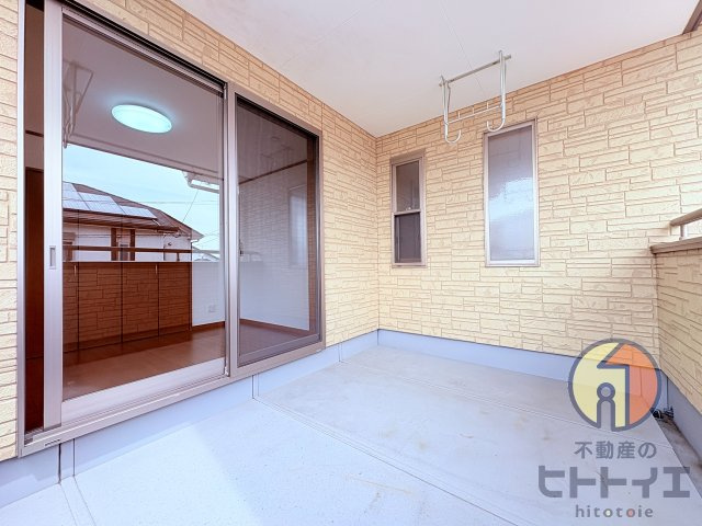 中古戸建)八女市本村のバルコニー