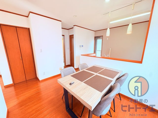 中古戸建)八女市本村の居間・リビング