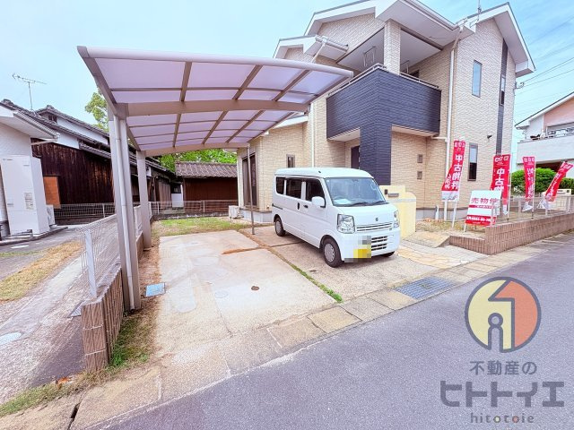 中古戸建)八女市本村の駐車場