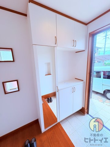 中古戸建)八女市本村の玄関