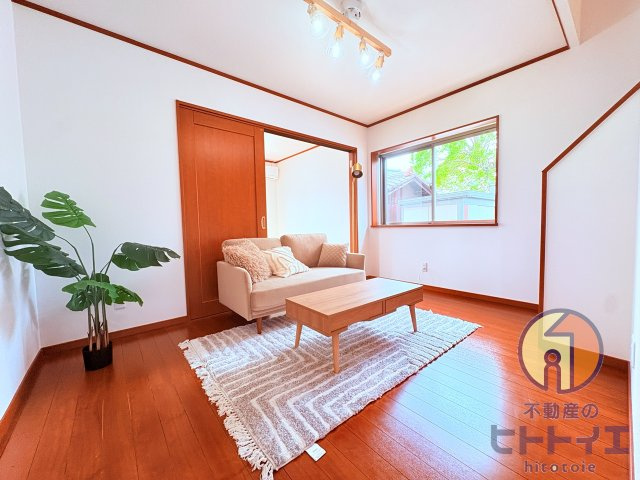 中古戸建)八女市本村の居間・リビング