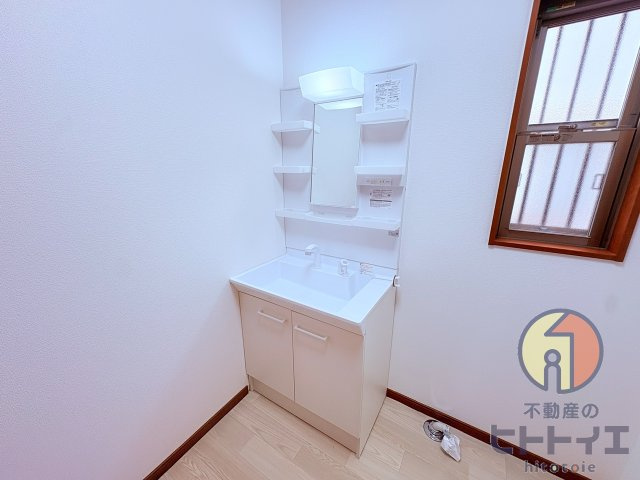 中古戸建)八女市本村の独立洗面台