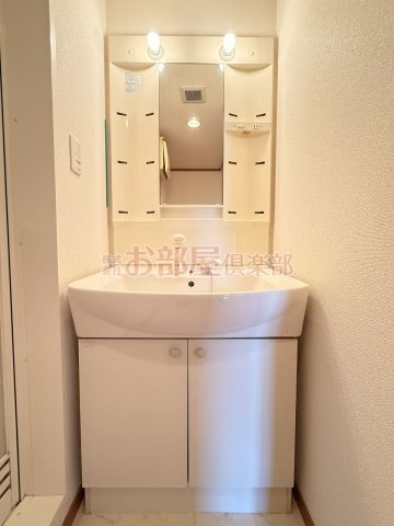 ポムダムールの洗面所|スペースが確保できる洗面所です