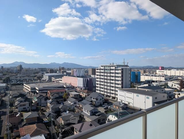 菊池郡菊陽町大字津久礼の賃貸マンションの展望