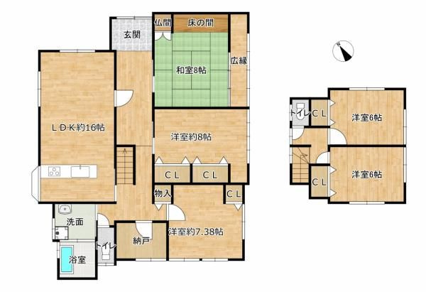 【間取り】 | 宗像市自由ヶ丘１１丁目　中古一戸建☆仲介手数料無料☆