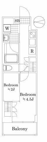 セジョリ池袋本町の間取り