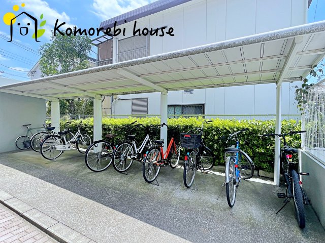 ヴァンベール上尾Ⅱの駐輪場|駐輪場です
