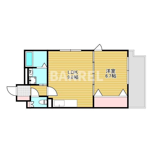 ソレイユ曽根東町の間取り