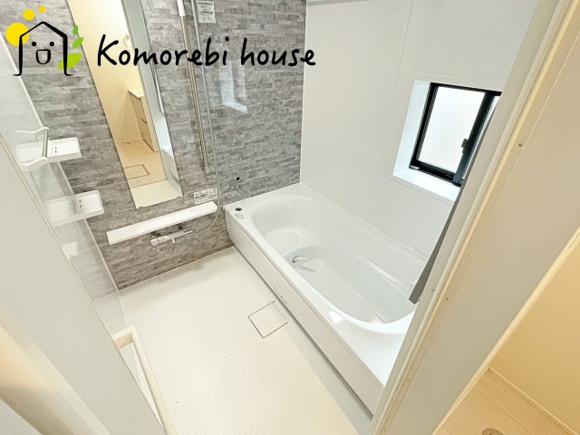 桶川市下日出谷16期　新築一戸建て　グラファーレ　01の浴室|26.5.1撮影済み