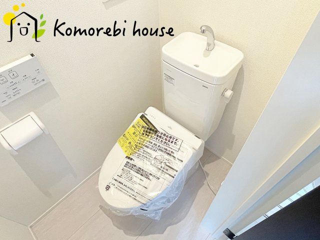 桶川市下日出谷16期　新築一戸建て　グラファーレ　01のトイレ|26.5.1撮影済み