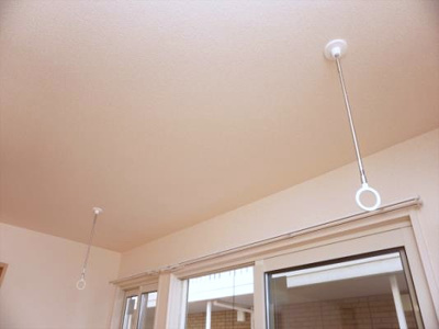 【設備】 | アンジュール芝山 | 室内物干し