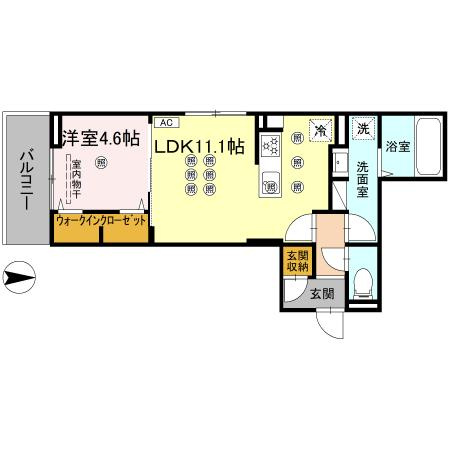 【間取り】 | クランツ朝生田