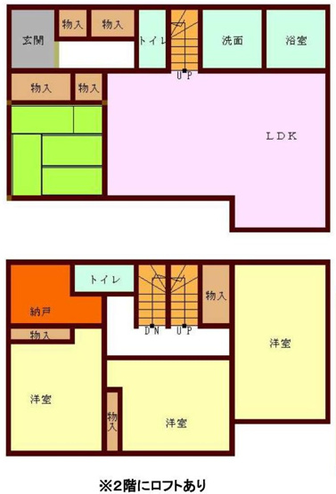 【間取り】 | 上尾市平方　中古戸建