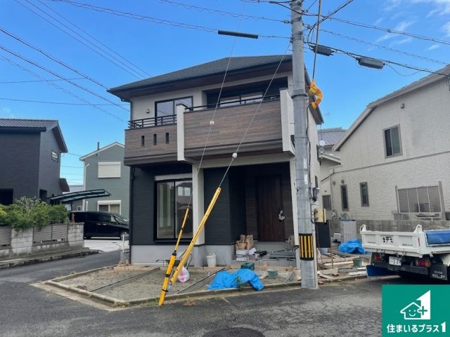 ★木津川市木津南後背　第5期　新築一戸建ての駐車場|2台分の駐車スペース有り！急な来客でも安心です！