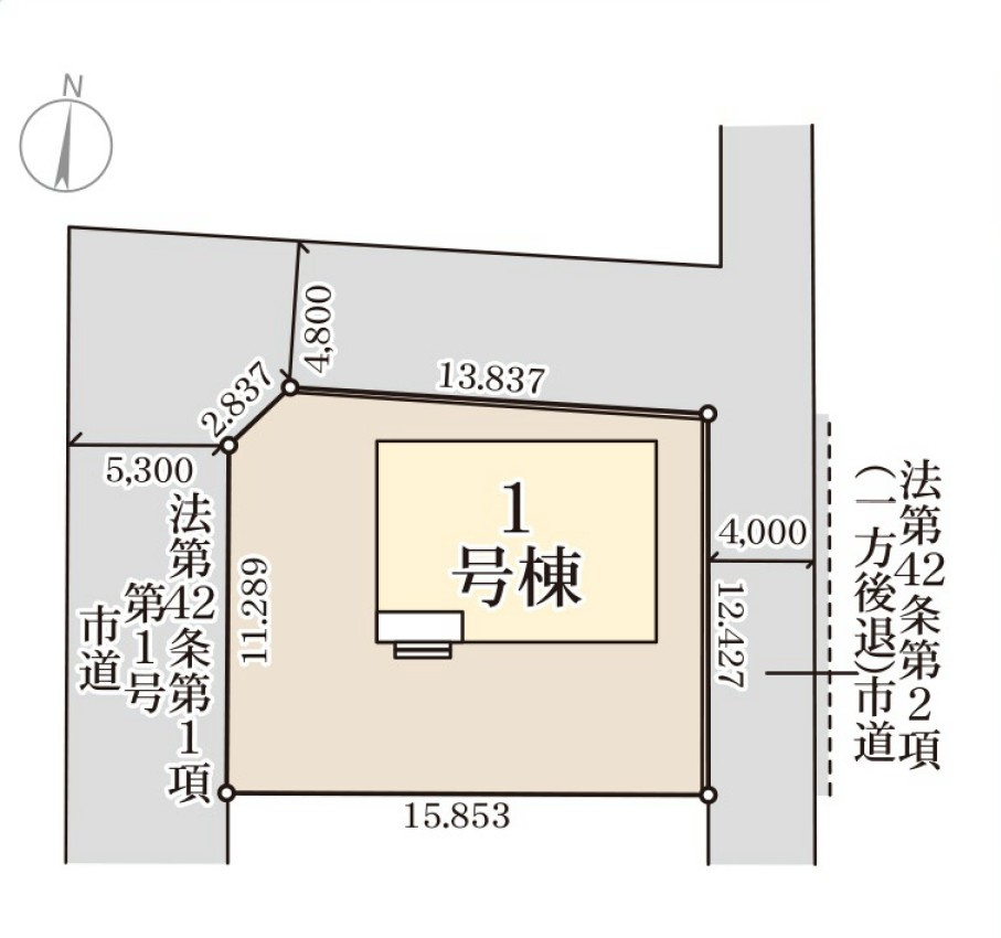【新築戸建】高崎市町屋町第2　の区画図|■区画図