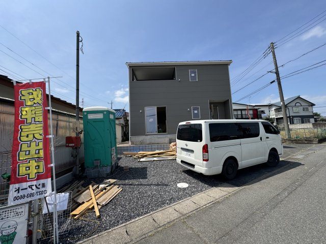 新築　高崎市金古町第17　クレイドルガーデン　１号棟の駐車場|現地写真　駐車スペースは並列2台分可能です！

