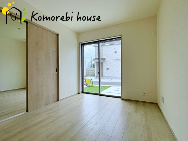 第3　伊奈町小室　新築一戸建て　ハートフルタウン　Hの洋室|きれいな洋室です