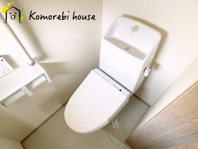 第3　伊奈町小室　新築一戸建て　ハートフルタウン　Hのトイレ|シンプルで使いやすいトイレです