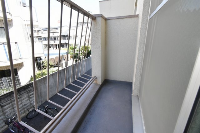清和マンションのバルコニー