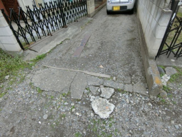 高崎市高砂町土地　A区画の土地図|共有部分です