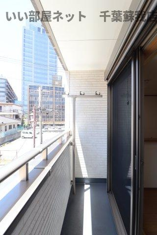 あすなろ市場町のバルコニー|広々としたバルコニーです