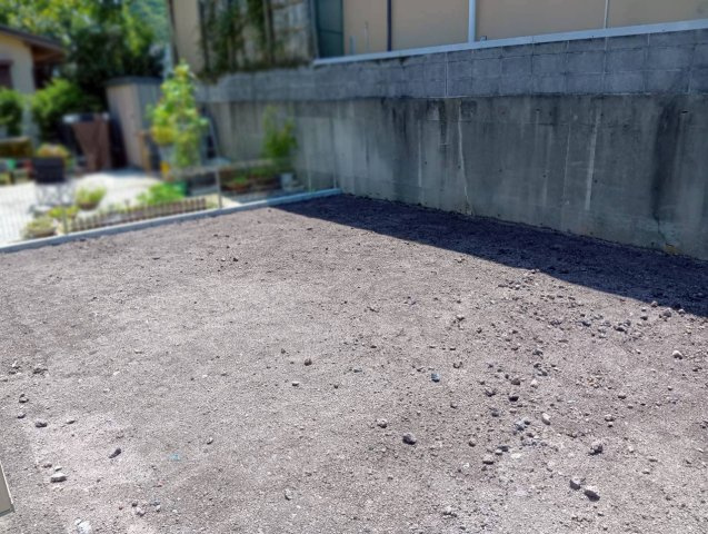 【庭】 | 沼津市下香貫01期 新築建売分譲住宅 建物＋土地 TW06149 | 沼津市下香貫塚田　1号棟　庭　※令和8年7月9日撮影写真