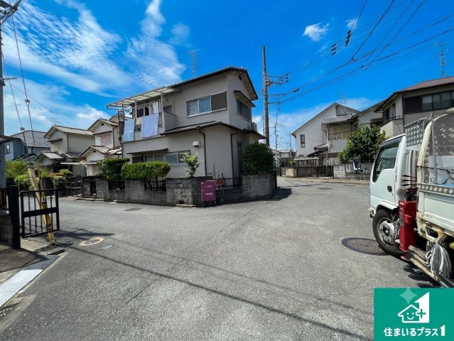 木津川市木津南後背　第5期　新築一戸建ての前面道路含む現地写真|周辺は落ち着いた街並みの住宅地！子育てがしやすい住環境です！まだ未完成ですが、現地でしかわからない事もございます。是非一度ご覧ください。
