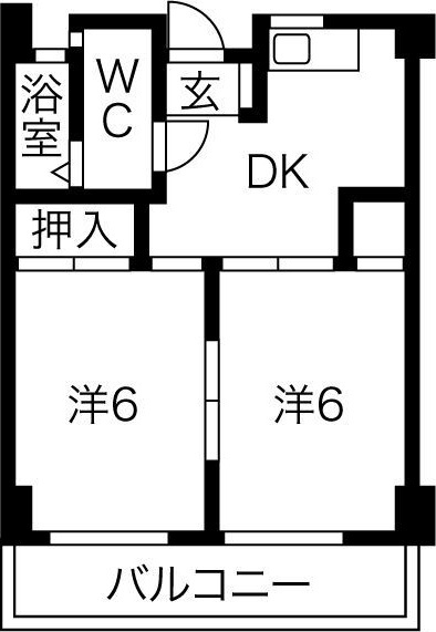 徳川園ウエストマンションの間取り
