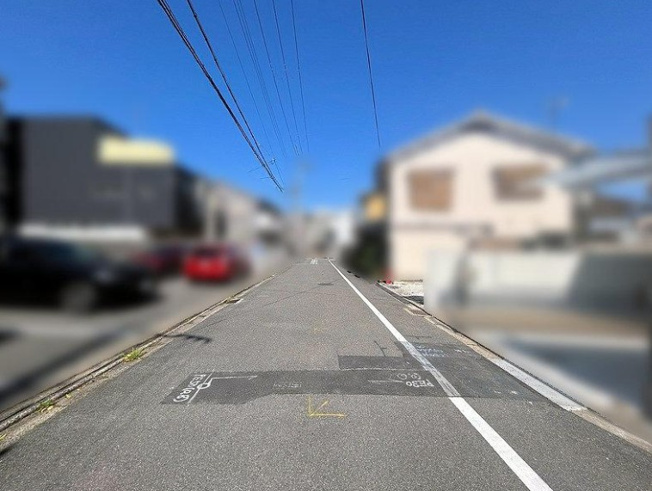 【前面道路含む現地写真】 | K12030-紫竹
