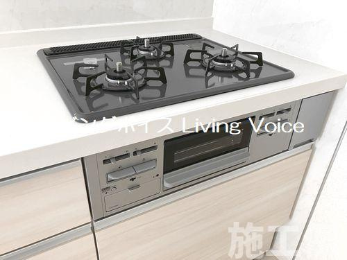 【仲介手数料０円】相模原市中央区田名　新築一戸建て　全3棟のキッチン|【仲介手数料０円】相模原市中央区田名　新築一戸建て　全3棟