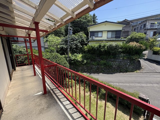 中古戸建のバルコニー