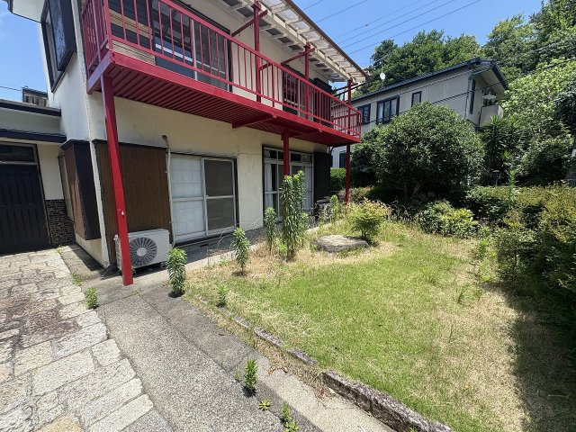 中古戸建の庭