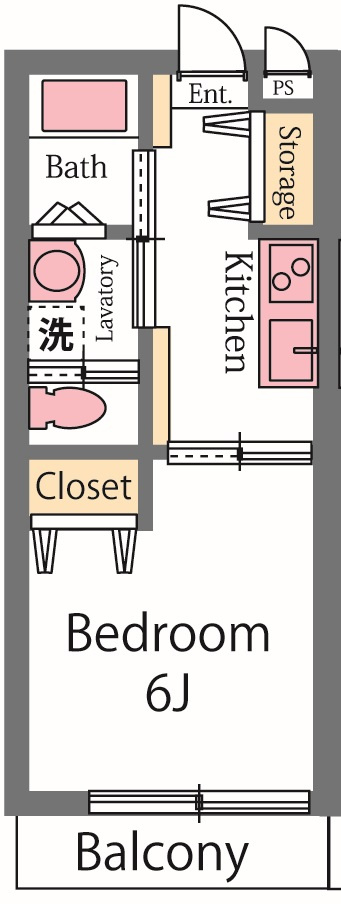 ゼラニウムの間取り