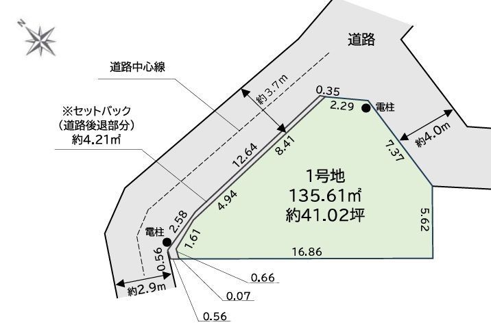 ◎藤沢市辻堂3丁目　建築条件なし　売地の外観|外観写真◇