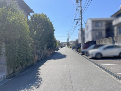 【前面道路含む現地写真】 | 四日市市笹川３丁目 | 前面道路