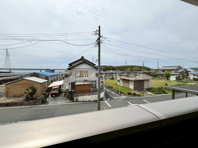 梅薮西町貸家の展望